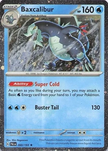 Baxcalibur - (Cosmos Holo) Promo Blister Esclusivo 060/193 NM Holo - Foto 1 di 2