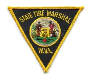 PATCH WEST VIRGINIA STATE FIRE MARSHAL DEPARTMENT DEPT. RESCUE EMS AMBULANCE OLD - Picture 1 of 1