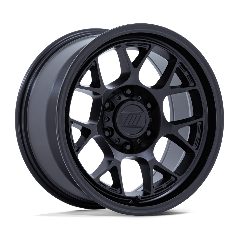 17x8 Pro Comp PA205 Wraith Matte Black Wheels 6x5.5 (20mm) Set of 4 - Image 1 of 4