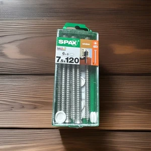 Spax Rahmenanker T-Sternschraube WIROX - 7,5mm x 120mm 6er Pack - Bild 1 von 1