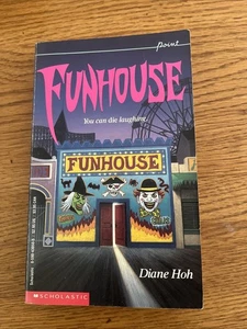 Funhouse by Diane Hoh 1990 Point YA Horror Paperback Scholastic 1st Print - Imagen 1 de 3