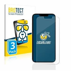 3x BROTECT Panzerfolie Schutzglas für Apple iPhone 13 / 13 Pro 9H Zubehör - Zdjęcie 1 z 7
