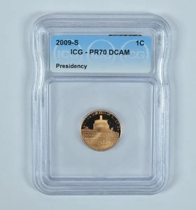 2009-S Lincoln Memorial Cent Presidency PR70 DCAM ICG *3185 - Picture 1 of 5