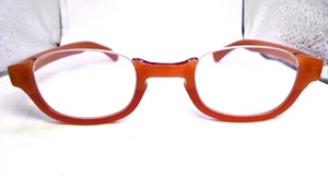 Eyebobs +2,50 Fischschale 2134 40 Pfirsich Handarbeit Lesebrille - Bild 1 von 8