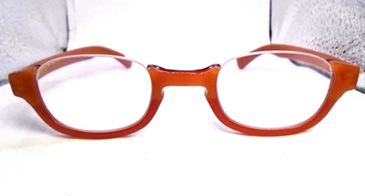 Óculos de leitura Eyebobs +2.50 FISH BOWL 2134 40 feitos à mão de pêssego - Imagem 1 de 4