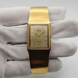 Reloj de cuarzo vintage tono dorado Seiko Lassale para hombre 6730-5049 - PARA REPUESTOS/REPARACIÓN - Imagen 1 de 18