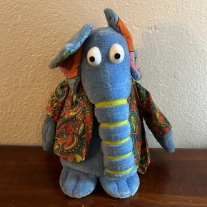 Vintage AmToy Edison the Elephant Plush 1981 12" The Great Space Coaster RARE - Picture 1 of 8