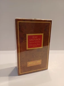 Vintage Eau Sauvage Christian Dior Rare vintage 1970s Sealed - Foto 1 di 5
