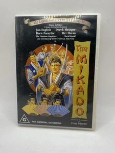 The Mikado - Gilbert & Sullivan's DVD 1996 RARE Musical Jon English Region 0 All - Picture 1 of 2