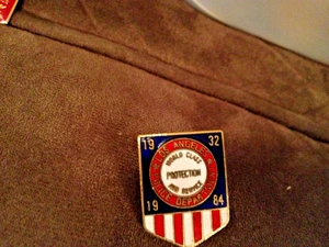 1984 Los Angeles Olympic Pin - Los Angeles Police Department World Class Protect - Bild 1 von 1