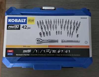 Kobalt Pro90 42-Pc 3/8-in Drive Set Flathead/Hex/Phillips/Torx® Bit Driver Set - Image 1 of 3
