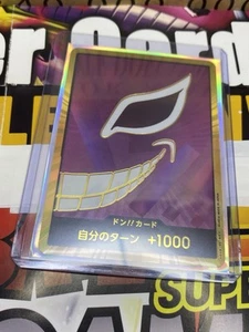 DON!! Karte Doflamingo!!✨Goldrahmen One Piece✨Neuwertig Full Art Folie Beschreibung lesen✨ - Bild 1 von 12