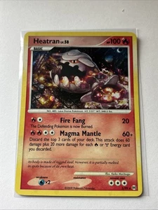 Heatran 3/99 Rare Holo Platinum Arceus Set Pokémon - Picture 1 of 2