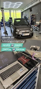 Fiat 500, Abarth 595 , Chiptuning, Softwareoptimierung, Vmax, Stage 1 - Bild 1 von 1