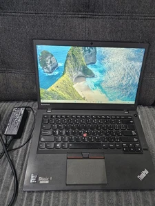 K888 Lenovo ThinkPad T450S Laptop Intel i5 8GB Ram 128GB SSD 14" Windows 11 - Picture 1 of 13