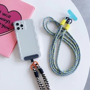 Adjustable Mobile Phone Lanyard Universal Cell Phone Hanging Cord Strap Unisex - Photo 1 sur 20