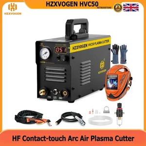 UK HF Air Plasma Cutter 240V 50A IGBT Contact Touch Arc Inverter Cutting Machine - Picture 1 of 16