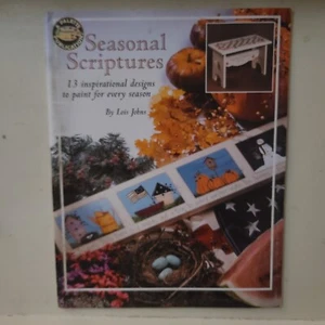 SEASONAL SCRIPTURES by LOIS JOHNS 13 Inspirational Designs to Paint ~ NEW - Picture 1 of 3