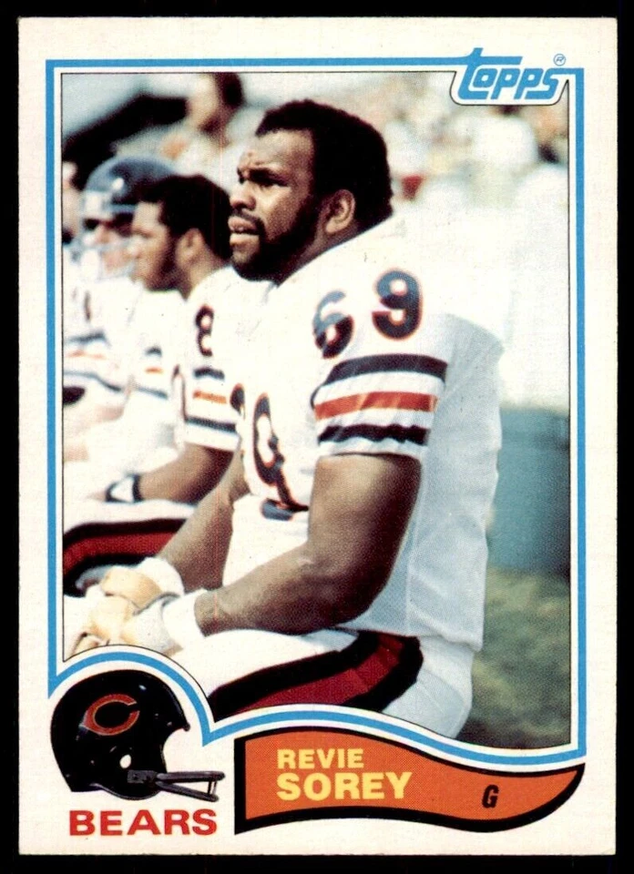 1982 Topps^ Revie Sorey Chicago Bears #304 - Image 1 of 2