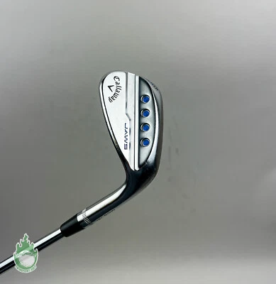 Used RH Callaway MD5 Jaws Chrome C Grind Wedge 56*-08 S200 Stiff Steel Golf - Image 1 of 4