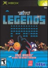 Taito Legends w/ Manual XBOX coin-op games! gladiator rastan space invaders etc!