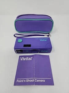 Avon Point 'N Shoot Camera Vivitar 1986 Purple Vintage Green Retro Pop Colors - Picture 1 of 9