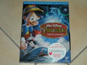 DVD Pinocchio * Disney * Platinum Edition 2-Disc-Set * GLANZSCHUBER NEU - Bild 1 von 1
