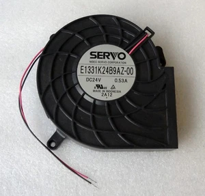 Nidec Servo 126 mm x 127 mm x 31 mm Gebläselüfter 5" 24 V DC bloße Leitungen E1331K24B9AZ-00 - Bild 1 von 3