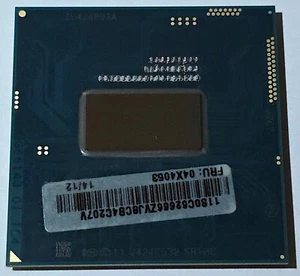 Intel Core i3 4000M CPU Processor 2.40GHz SR1HC Laptop Laptop - Picture 1 of 2