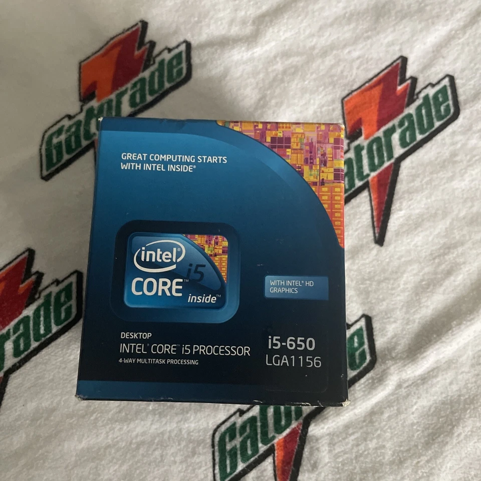 Intel Core i5-650 3.2GHz LGA1156 Dual-Core Processor - Brand New - Image 1 of 2