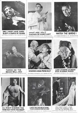 Spook Theatre Stories 1st Series Trading Cards Leaf 1961 YOU CHOOSE THE CARD