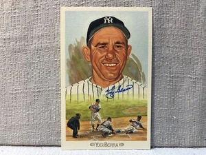 Yogi Berra Signed Autographed Celebration Perez Steele Hall of Fame Postcard #6 - Picture 1 of 3