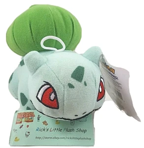 Nintendo Pokemon Peluche Anime BULBASAUR Animales de Peluche Animal Muñeca Suave Juguete - Imagen 1 de 3