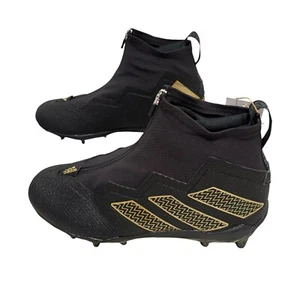 Adidas Herren Nasty 2.0 schwarz gold metallic Fußballschuhe Größe 10 "Größe lesen" - Bild 1 von 5