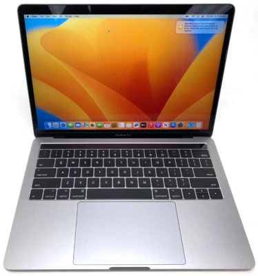 MACBOOK PRO 13" A1706 MID 2017 INTEL i5 3.1GHz 8GB RAM 256GB SSD VENTURA *READ!* - Image 1 of 4