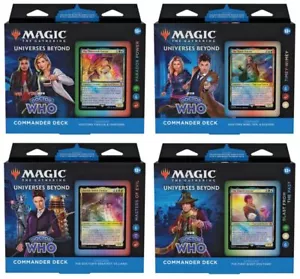 Universes Beyond - Doctor Who Commander Deck englisch - MtG Magic the Gathering - Bild 1 von 5