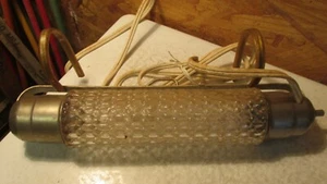 Old Mid Century Glass Bed Lamp - Picture 1 of 2