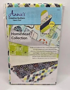 Annie's Creative Quilter Fabric Club -- Homestead von Clothworks - Bild 1 von 2