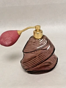 Superbe ancien vaporisateur Clément rose foncé / parme (à pomme) - Picture 1 of 5