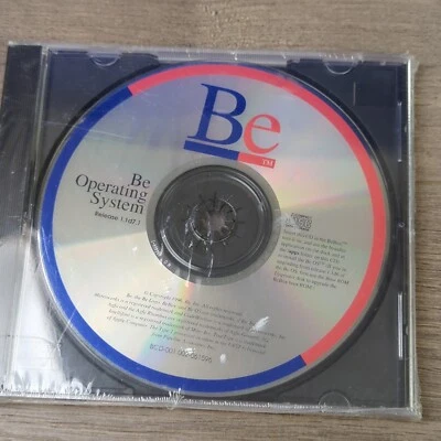 BeOS 1.1d7.1 for BeBox PPC CD Super Rare In Shrinkwrap - Image 1 of 4
