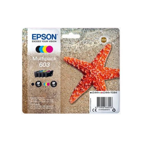 Multipack Originale Epson 603 serie Stella Marina Capacità C13T03U64010 - Imagen 1 de 1