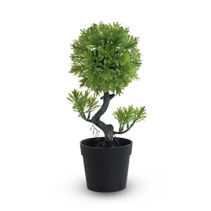 10 Inch Artificial Bonsai Tree Faux Potted Plant for Office Desk Table Shelf ... - Picture 1 of 7