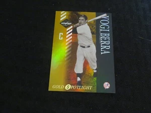 2003 Leaf Limited Gold Spotlight #165 Yogi Berra Yankees 31/50 - Picture 1 of 2