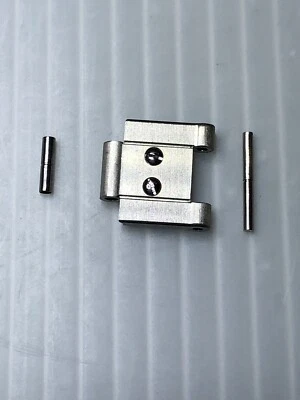 (1) PULSERA CORREA ACERO INOXIDABLE DIAGONO BVLGARI GENUINA DAMAS 12MM ESLABÓN COMPLETO Foto 1 de 4