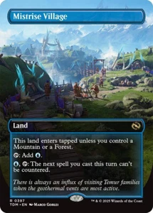 Mistrise Village (senza confini) - Tarkir: Dragonstorm (TDM) regolare - Foto 1 di 2