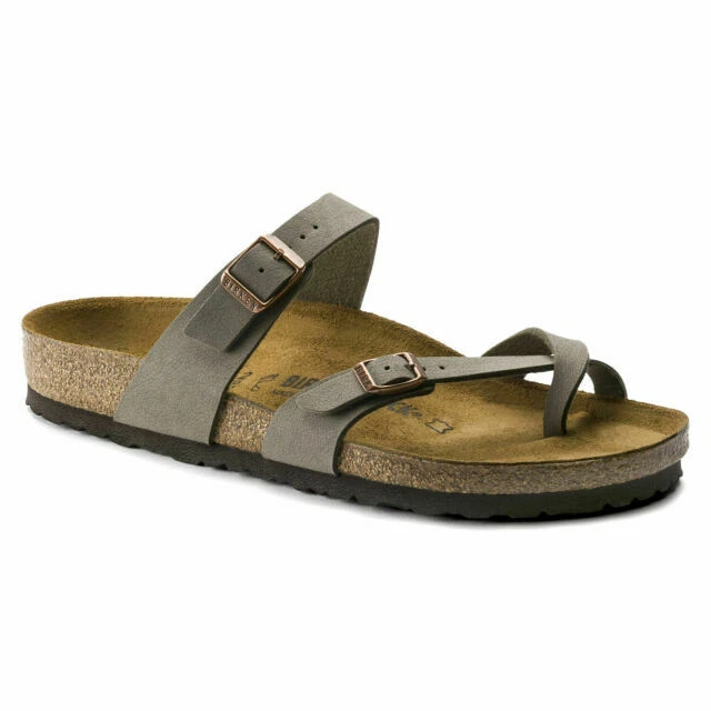 Birkenstock Stone Mayari Sandals for Women, US 7 - Beige