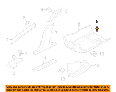 JAGUAR OEM XKR Front Bumper Grille Grill-Bumper Cover Retainer Clip C2P3984 - Image 1 of 2
