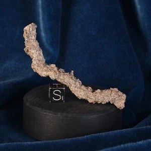 Fulgurit 8,4 CM Lechateliérite 4,15 G Impact Foudre -stein Foudre - Bild 1 von 5