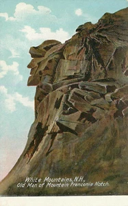 Postkarte New Hampshire Großes Steingesicht Alter Mann Berg unbesendet ungeteilt - Bild 1 von 2