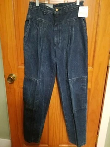 Original Venezia Sportswear Women Sz 14 Vtg Blue Jeans High Rise Mom Jeans NWT  - Picture 1 of 10